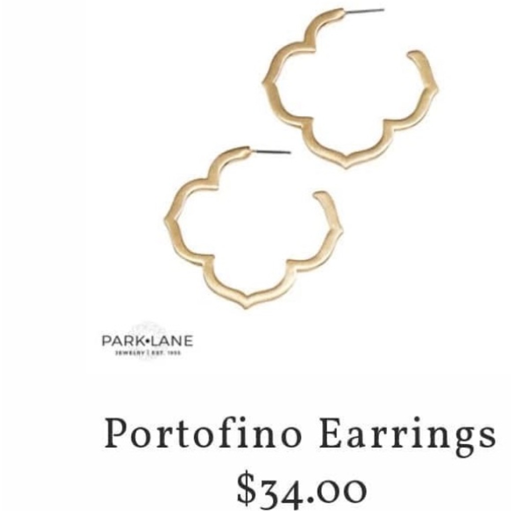 Park Lane *Retired* Gold Scalloped Earrings